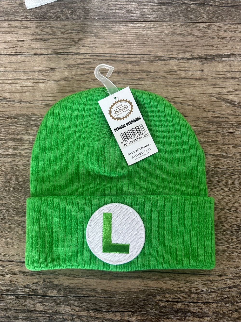 Nintendo Super Mario -Luigi Beanie